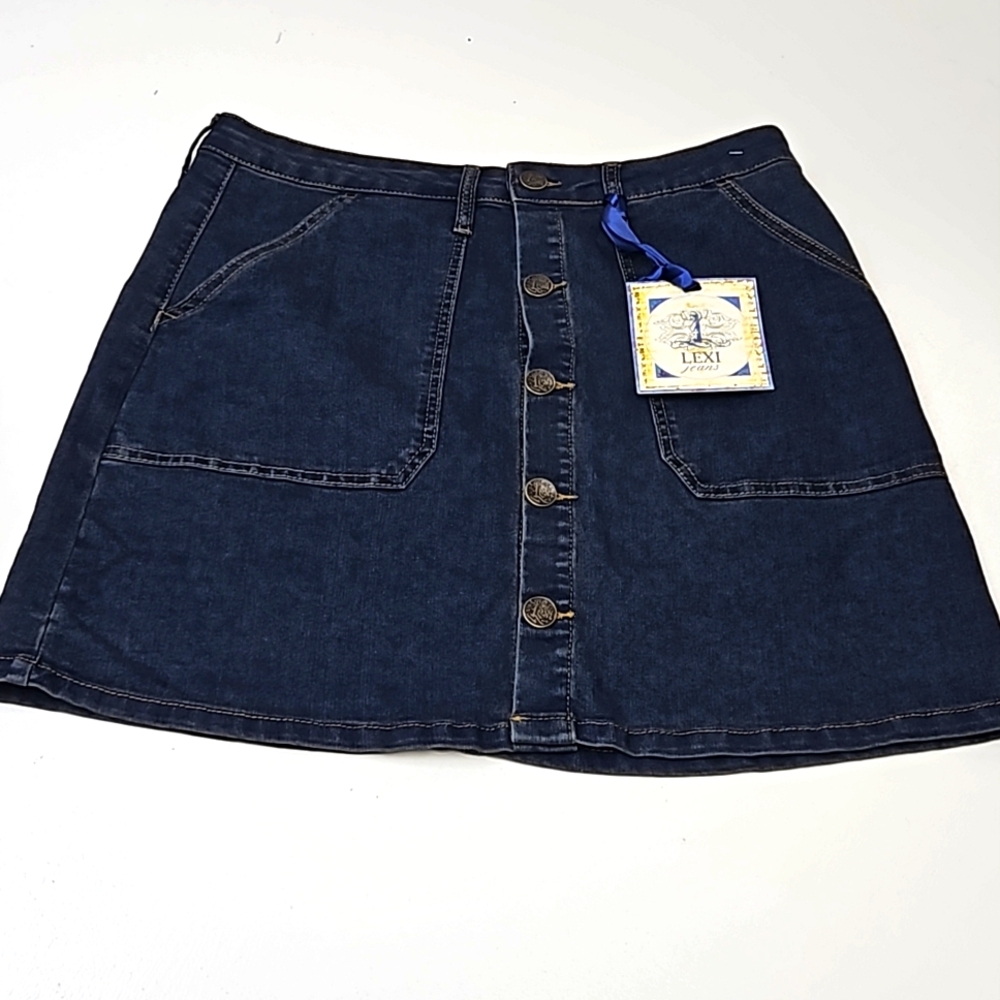 Lexi Jeans mini skirt